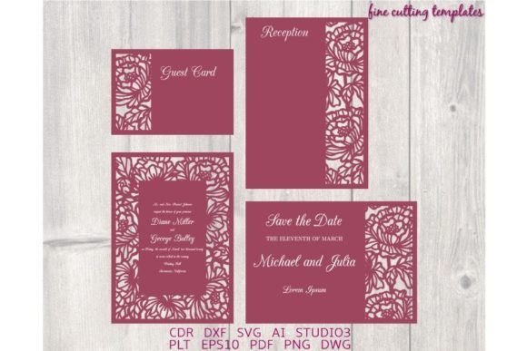 Wedding Laser Cutting SVG for Polished Content